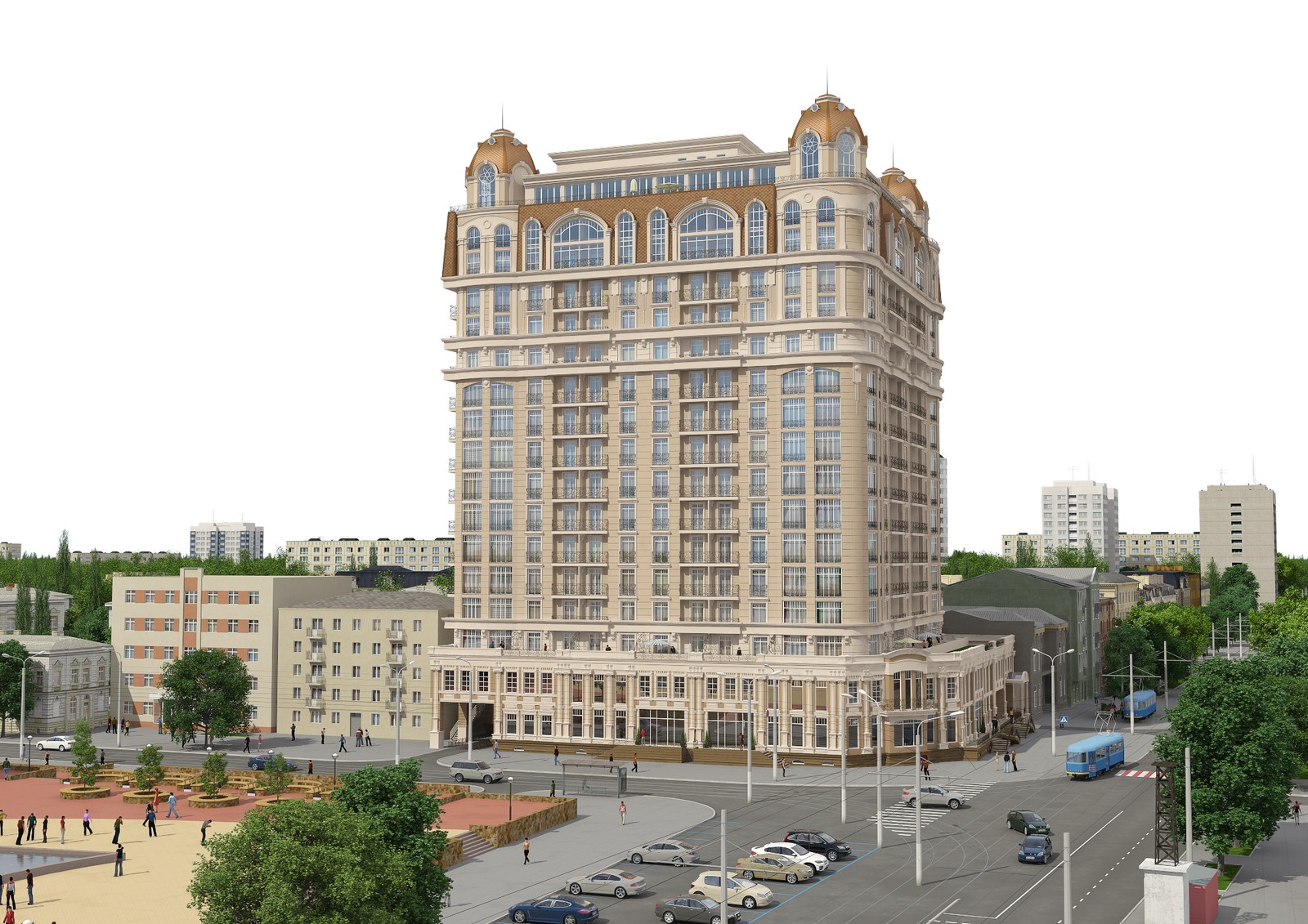 Бельетаж Будинок на Белинського (Леонтовича)