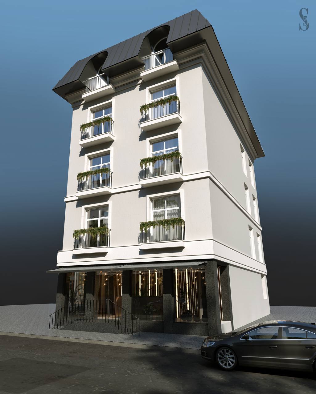 Вулиця Тіниста комерційне приміщення.