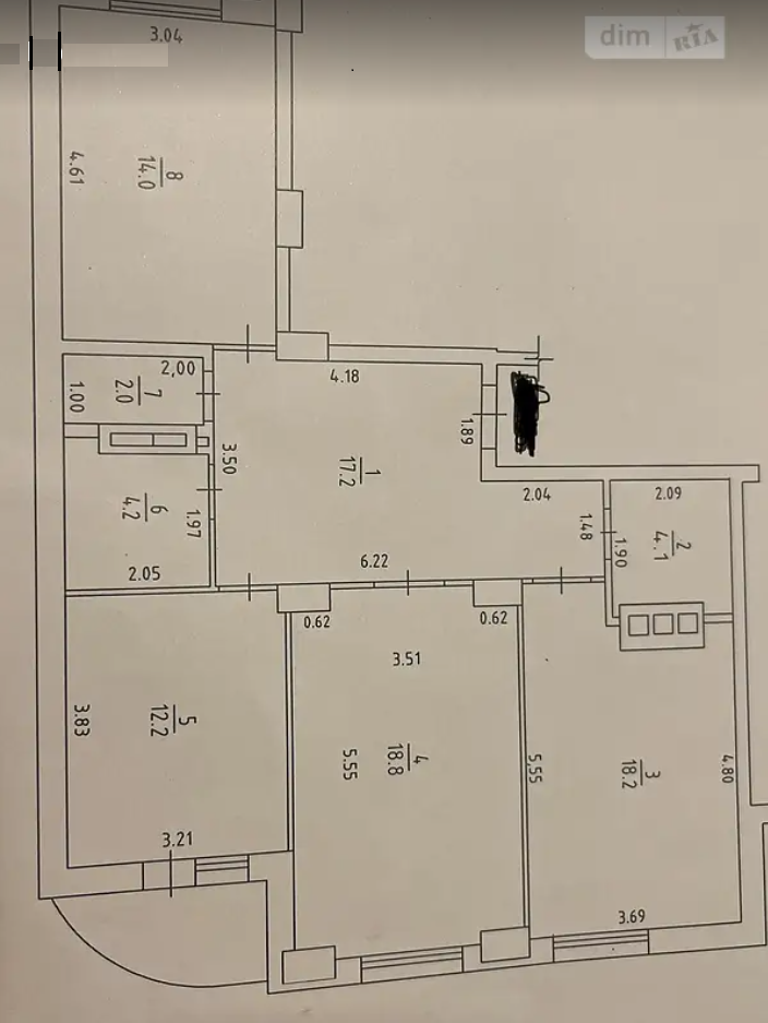 В продаже 3 х комнатная квартира с ремонтом и  мебелью