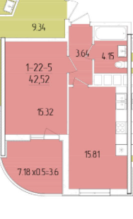 Квартира на Краснова вул.