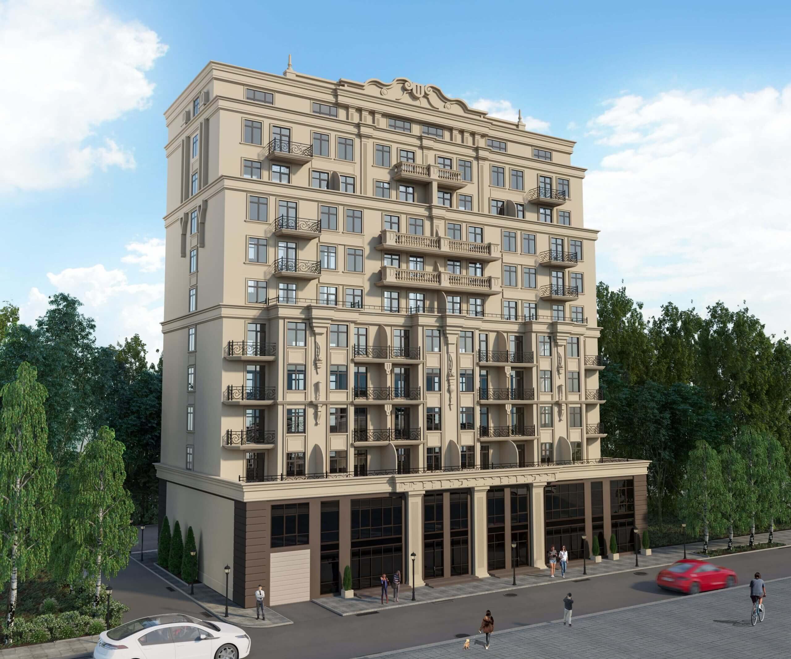 Видова однокімнатна квартира в центрі! ЖК Аполлон!