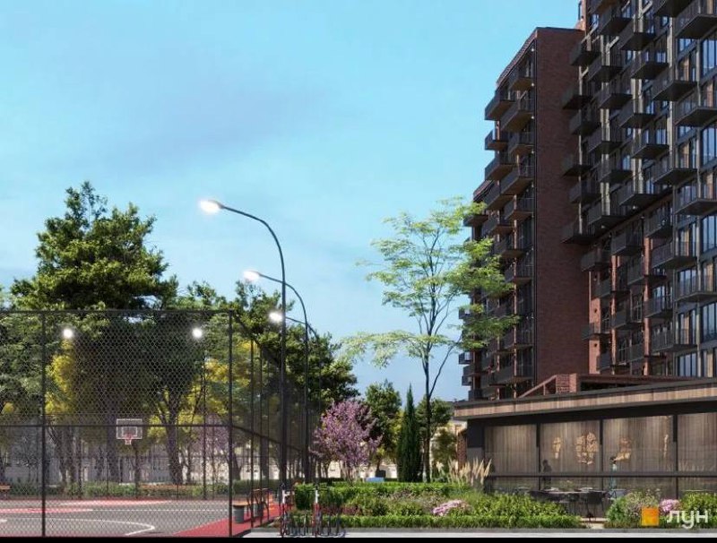 Двухкомнатная квартира в ЖК Пространство на Инглези