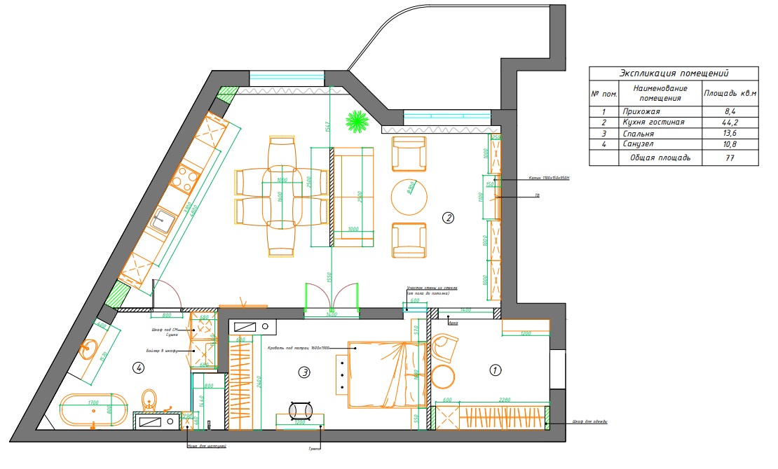 Квартира на Фонтанська дорога вул.