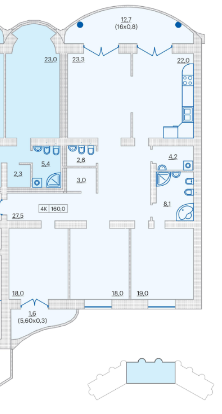 Квартира на Французский бульвар ул.