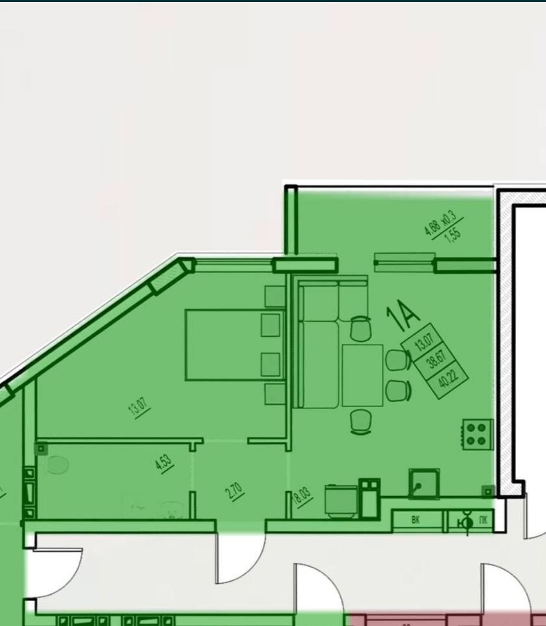 Квартира в ЖК Дербі на вул Фонтанськая дорога