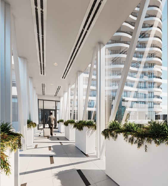 Просторная студия в Unity Towers башня Б