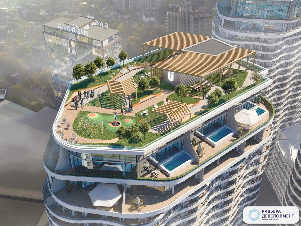 Просторная студия в Unity Towers башня Б