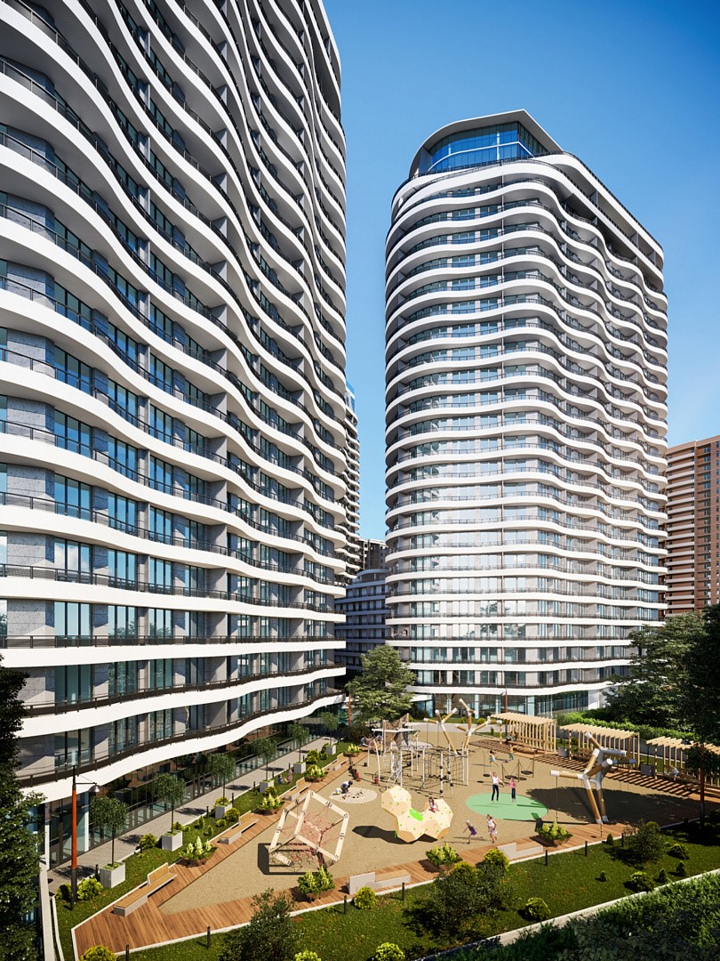 Видовая квартира в Аркадии жк Unity Towers Башня А