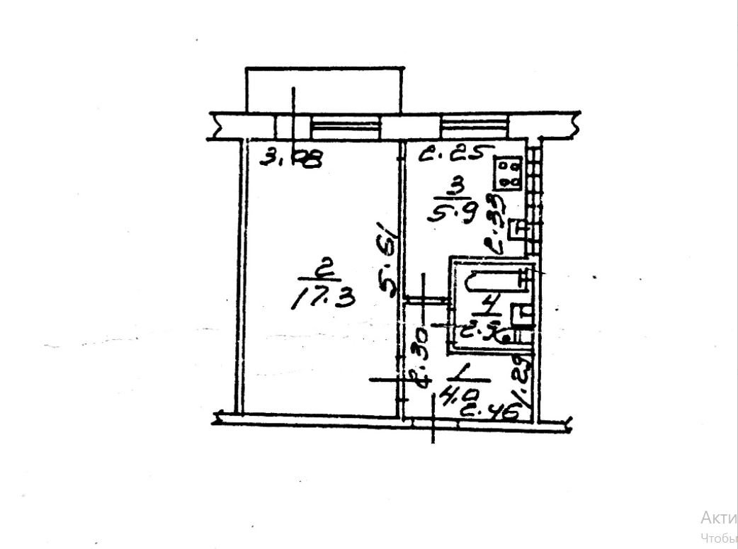 квартира на Небесній Сотні вул