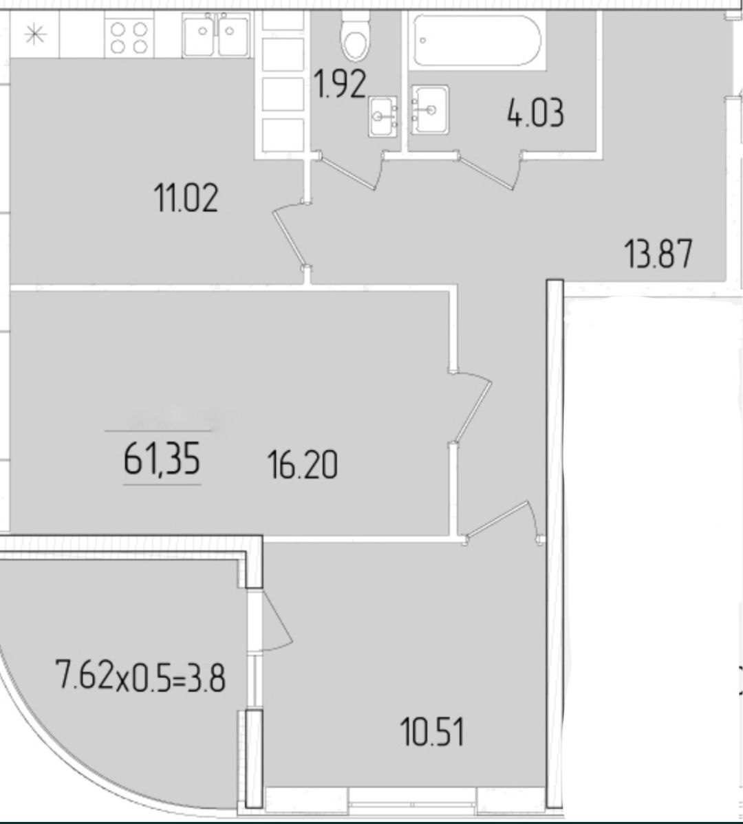 Квартира на Краснова вул.