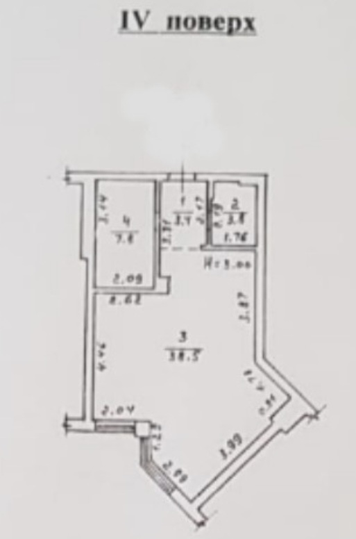 Однокімнатна квартира на Середньофонтанській вул.