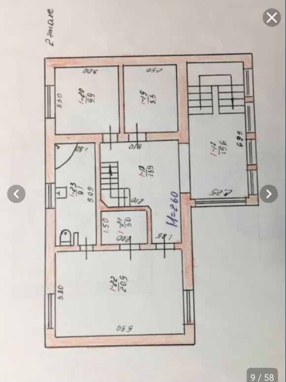 3х поверховий будинок в Новій Долині СОГ Лебідь