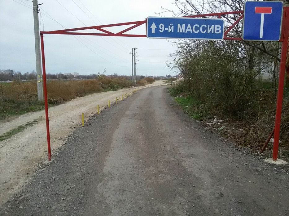 Land plot at 9, massif of ul.