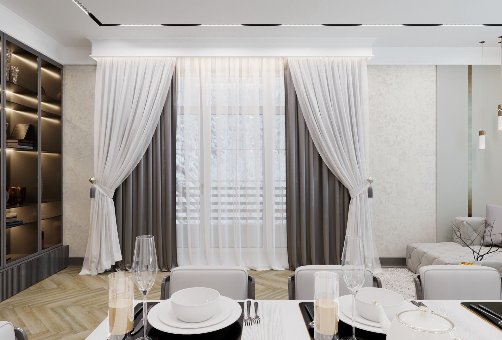 The plot on Parkova Street.