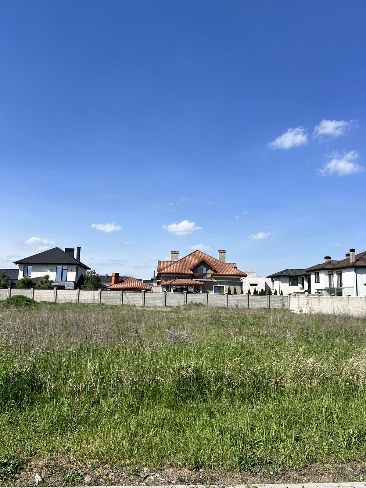 Land for building a house in the residential area of Dyberg